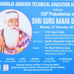 Celebrating 550th birth anniversary of Guru Nanak Dev Ji (18 Nov 2019), MATES