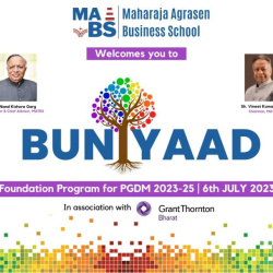 Buniyaad Foundation Program For PGDM 2023-25 (6 July 2023) MABS