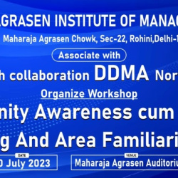 Community Awareness Cum Capacity Building And Area Familiarization By NDRF (10 July 2023) MAIMS