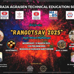 RANGOTSAV 2025 Holi-Milan Mahotsav (12 March 2025) MATES