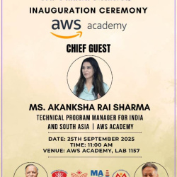 Inauguration Ceremony AWS Academy (25 Sep 2025) MAIT