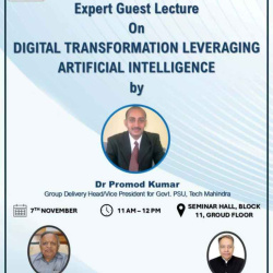 Expert Guest Lecture On Digital Transformation Leveraging Artificial Intelligence (7 Nov 2025) MATES